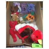 TY BEANIE BABIES, BUCKY BADGER BEAN BAG MASCOT, >>
