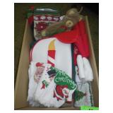 CHRISTMAS HOT PADS, PLACEMATS, HAND TOWELS, VTG>>>