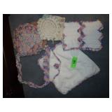 ASST. VINTAGE CROCHETED DOILIES