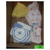 VINTAGE CROCHETED TOILET SEAT & TANK COVERS?