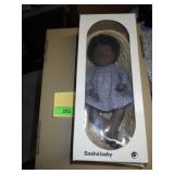 VINTAGE SASHA BABY BLACK BABY LITTLE FLOWER DOLL