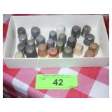 VINTAGE THIMBLES  (SOME ADVERTISING)
