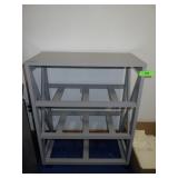 BASKET HOLDER ? SHELF ON WHEELS  23 x 12 x 29