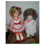 1972 IDEAL RUBBER SHIRLEY TEMPLE DOLL, PORCELAIN>>