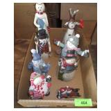 ASST. SNOWMEN FIGURINES