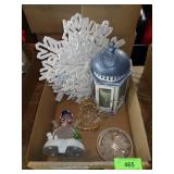 B.O. CANDLE HOLDER, SNOWMAN STOCKING HOLDER>>>