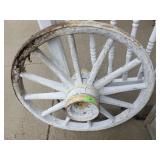VINTAGE WAGON WHEEL 3' (SEE PICS FOR CONDITION)