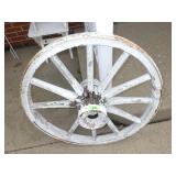 VINTAGE WAGON WHEEL 3' (SEE PICS FOR CONDITION)