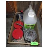 OIL DRY, MOSQUITO CANDLES, OIL CAN, OIL, ETC
