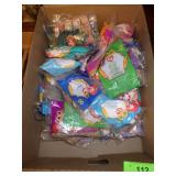 ASST. McDONALDS BEANIE BABY HAPPY MEAL TOYS