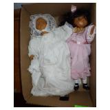 (2)  1989 RAIKES ORIGINALS DOLLS