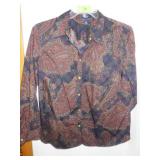 CHAPS PAISLEY SHIRT (1X)