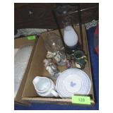 KIM ANDERSON FIGURINES, MICKEY MOUSE PLATE, LAMP>>