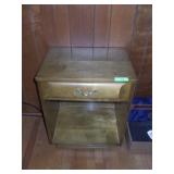 VINTAGE NIGHT STAND 20 1/2 X 15 X 26