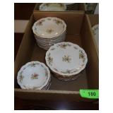 VTG JOHANN HAVILAND BAVARIA CHINA SALAD PLATES, >>