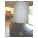 VINTAGE METAL LAMP 29" TO FINIAL TOP