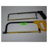 2 HACK SAWS