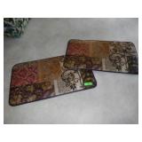 2 CUSHIONED MATS 30 x 18