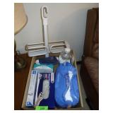 VINYL GLOVES, ADULT UNDERWEAR (M), HAND SANITIZER>