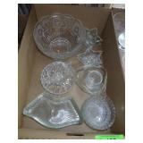 STAR SHAPED CANDLE HOLDERS, ASST. BOWLS, SUGAR>>