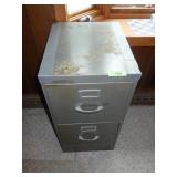 2 DRAWER METAL FILE CABINET 15 x 18 x 30