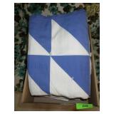 MEXICAN BLANKET, REVERSIBLE QUILT, BLANKET