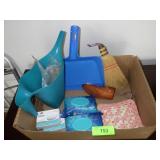 WATERING PITCHER, SOSP, WIPES, WHISK BROOM, ETC