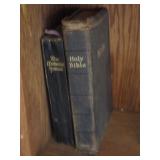 2 VINTAGE BIBLES