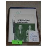1977 LORAMOOR LAKE GENEVA WI BOOK, NORWEGIANS IN>>