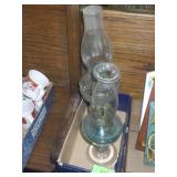 2 VINTAGE OIL LAMPS