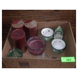 ASST. CANDLES & CANDLE HOLDERS