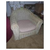 OVERSIZED WICKER CHAIR
