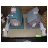 2 BIRD FEEDERS (SEE PICS FOR CONDITION)