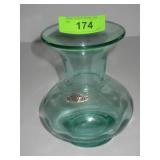 VINTAGE BLENKO GLASS VASE 6 1/4' TALL
