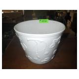 CERAMIC PLANTER 10 1/2 x 10 1/2 x 9 (ITALY)