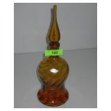 VINTAGE BLENKO GLASS DECANTER 16' TALL