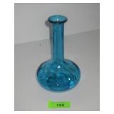 TURQUOISE DECANTER (NO STOPPER)  9'