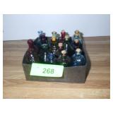VINTAGE MINI BOTTLES (MANY W/ CORKS)