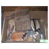 TOOL POUCHES & ASST. TOOLS