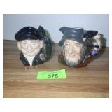 VINTAGE ROYAL DAOULTON TOBY MUGS