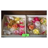 VINTAGE RIBBON ROSES GIFT EMBELLISHMENTS