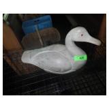 WOODEN DUCK DECOY 16' LONG
