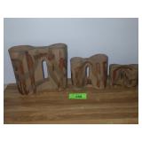 MCM HANDMADE DOUBLE VASES