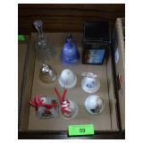 ASST. COLLECTIBLE BELLS (GLASS & CERAMIC)