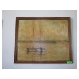 VINTAGE PRINT 31 x 26