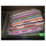 2 VINTAGE AFGHANS