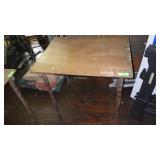 VINTAGE WOODEN FOLDING TABLE 32 x 24 x 28