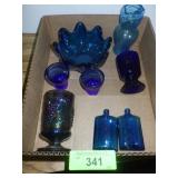 VTG BL- OWL CREAMER, NORTHWOOD IMPERIAL GRAPE &>>