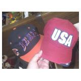 4 BASEBALL CAPS (1 BEARS SNAPBACK, 1 NWT)