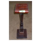 VINTAGE WOODEN PLANT STAND 8 x 8 x 27